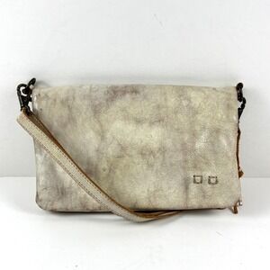 Bed Stu Leather Cadence Wallet Crossbody Bag Color: Nectar Lux Distressed